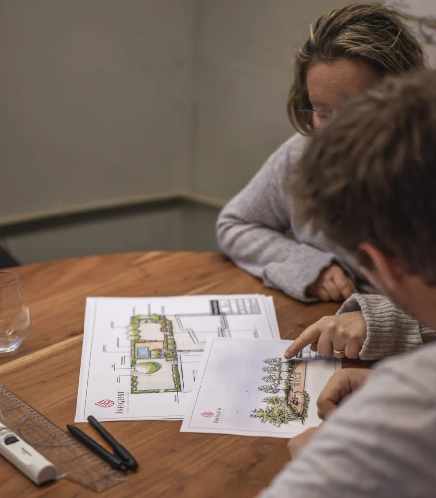 Gartenplanung mit einer Kundin - Freigeist Gartengestaltung